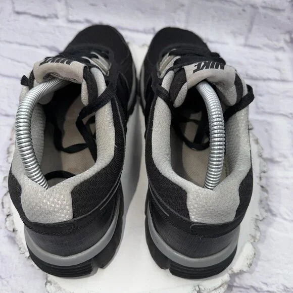 Nike Dual Fusion ST2 Womens Size 9.5 Black Sliver Training Shoes Sneakers - Picture 7 of 11